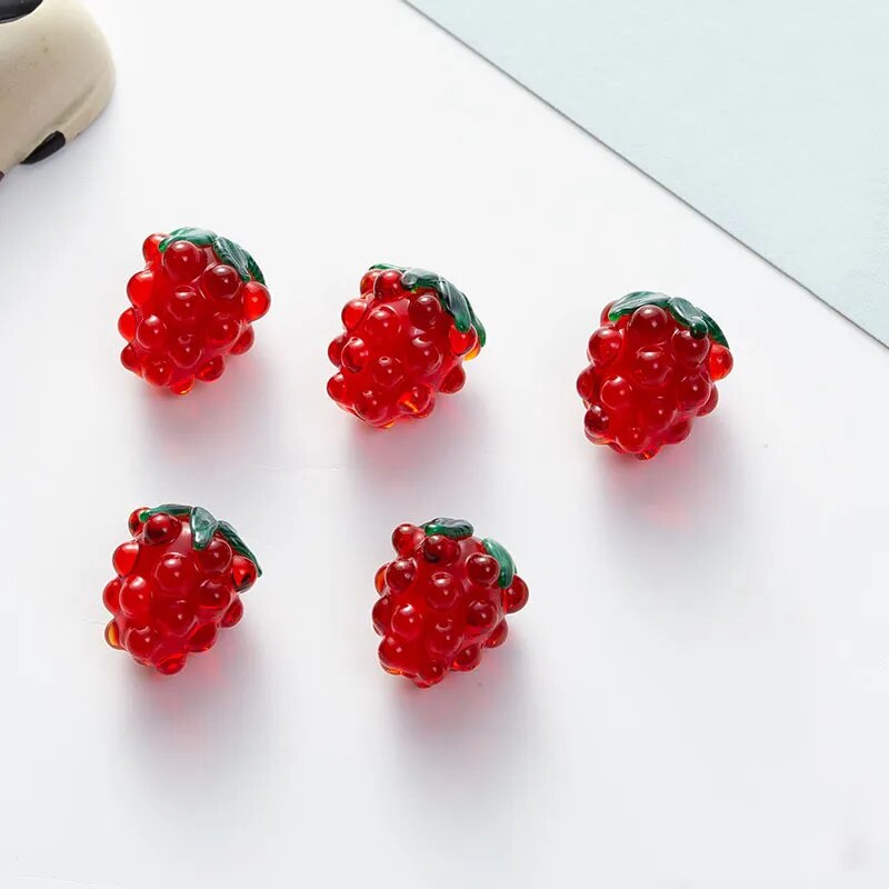 Glass Bead Fruits